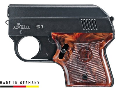 Pištoľ exp. RÖHM RG 3 čierna, kal. 6mm Flobert K.