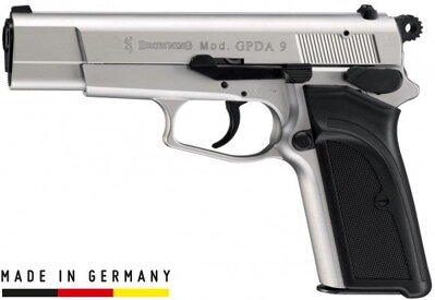 Pištoľ exp. Browning GPDA 9 nickel, kal. 9mm PA