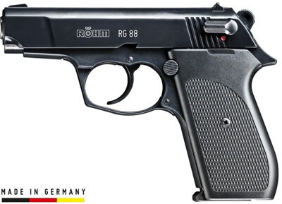 Pištoľ exp. RÖHM RG 88 čierna, kal. 9mm PA