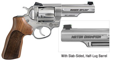 Ruger revolver  GP100 Match Champion 1754 (KGP-141-MCF), kal. .357Mag.