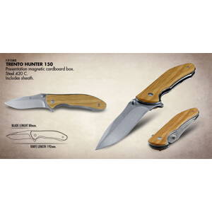 TRENTO HUNTER 150 Poľovnícky nôž skladací s púzdrom