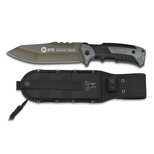 Taktický nôž - dýka s púzdrom RUI-K25 Titanium 32267