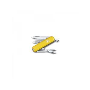 Vreckový nôž Victorinox Classic - 7 funkcií žltý