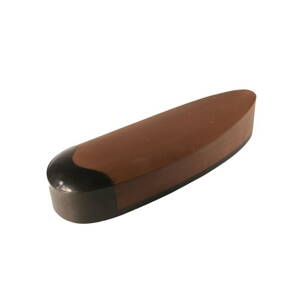 Gumená botka na pažbu 150x52x30 mm čierna - hnedá