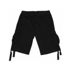 Nohavice short RTX so šnúrkami - čierne