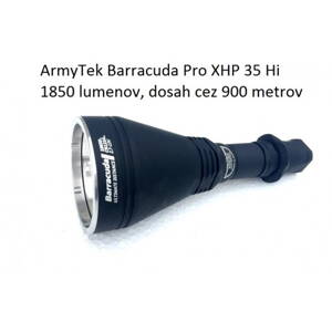 Baterka poľovnícky set ArmyTek Barracuda Pro XHP35 Hi full set