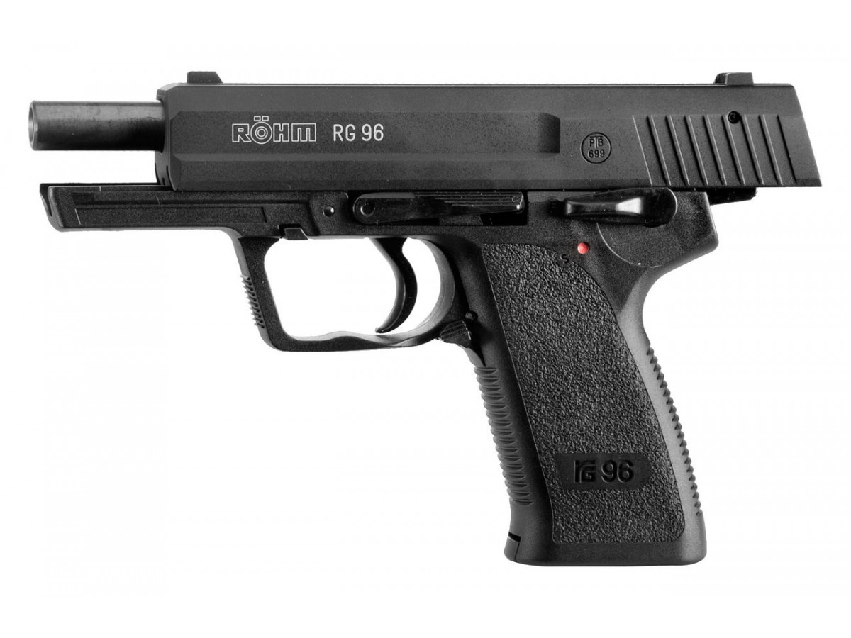 Pištoľ exp. Röhm RG 96 čierna, kal. 9mm P.A.K.