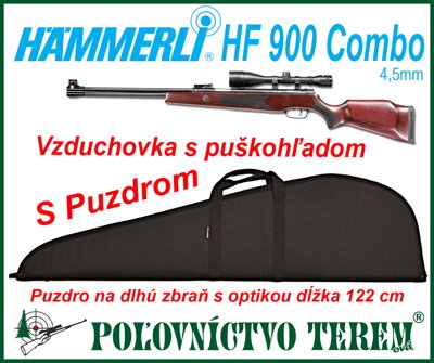 Vzduchovka Hämmerli 900 s puškohľadom a puzdrom