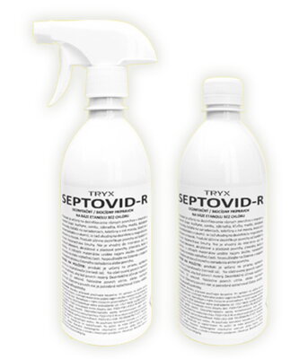 SEPTOVID-R (4ks/0,5 litra + 1ks mechanický rozprašovač)