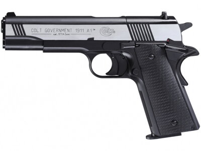 Pištoľ CO2 Colt Government 1911 A1 Dark Ops, kal. 4,5mm diabolo
