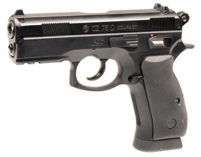 Pištoľ CO2 &quot;ASG CZ 75 D compact&quot; 4,5mm - čierna