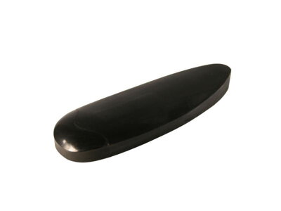 Gumená botka na pažbu 150x52x15 mm čierna - čierna