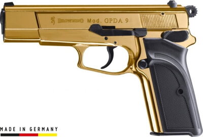 Pištoľ exp. Browning GPDA 9 Gold Finish, kal. 9mm PA