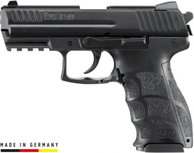 Pištoľ exp. Heckler & Koch P30 čierna, kal. 9mm PA