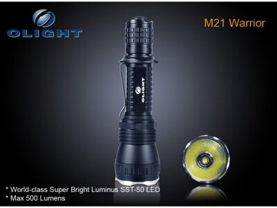 OLIGHT svietidlo M21-X WARIOR NEW 600 lumenov