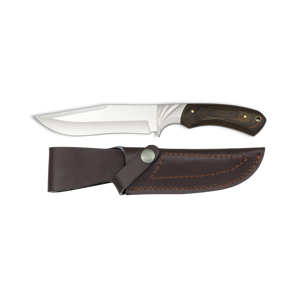 Poľovnícky nož s koženým púzdrom ALBAINOX 32274