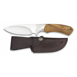 Poľovnícky nož s koženým púzdrom ALBAINOX 32360 