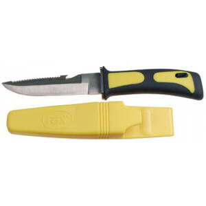 Nôž potápačský "FROGMAN" MFH 45402 - žltý