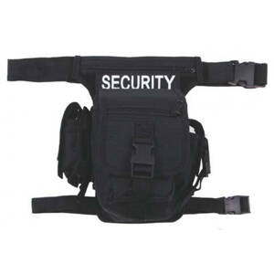 Taška bedrová "Security" MFH 30701A - čierna
