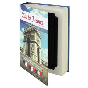 Schránka na hotovosť kľúče trezor kniha Francúzko  23 x 15 x 4 cm
